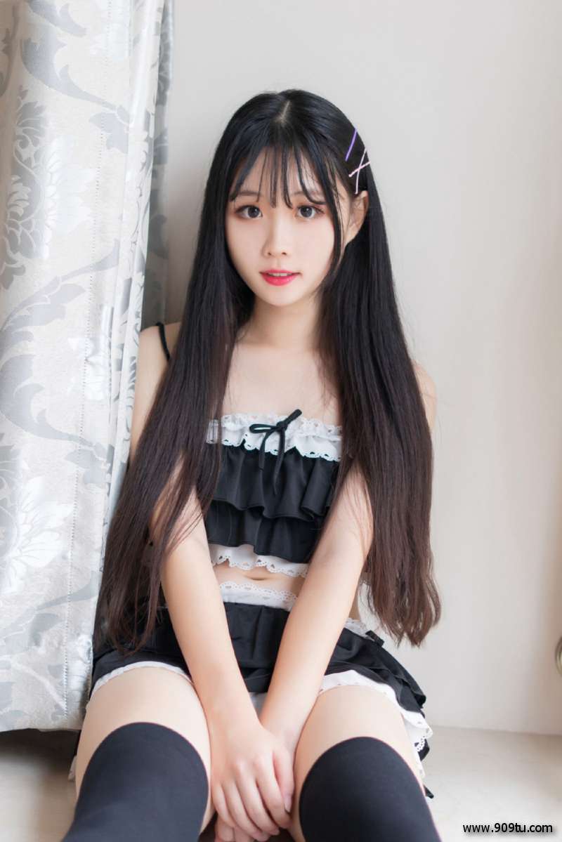 [风之领域] NO.114 长发黑丝少女 写真集