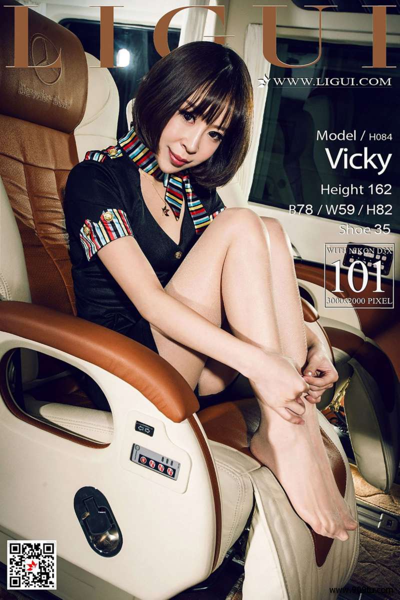 [Ligui丽柜] 2018-01-15 Model 足模Vicky – 美腿丝足写真