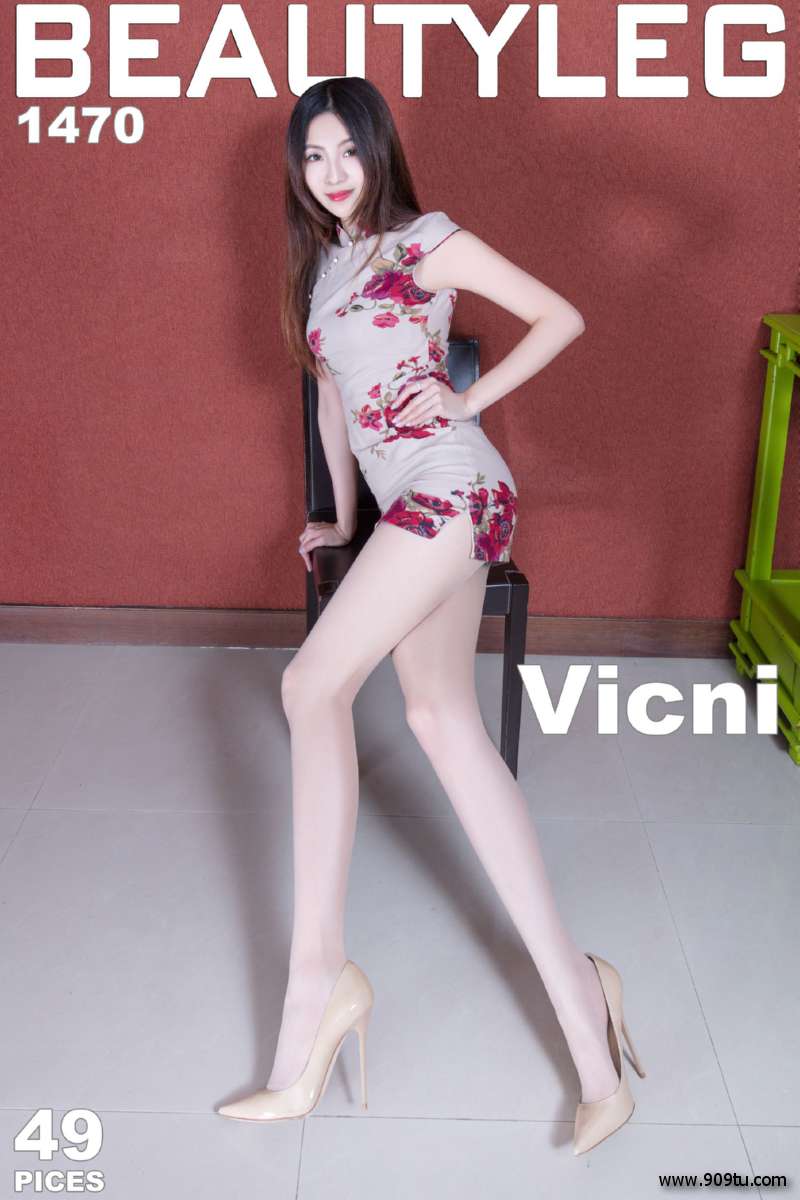 [Beautyleg] No.1470 腿模Vicni 丝袜高跟美腿写真集