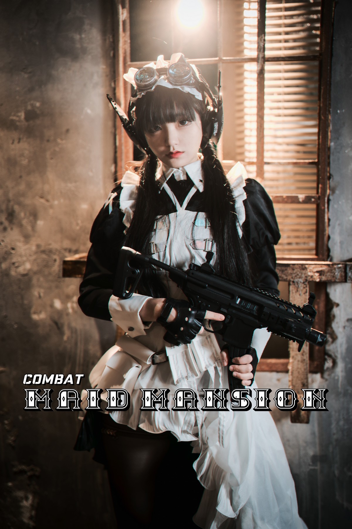 [DJAWA]No.160_模特Jenny_Combat Maid Mansion主题脱女仆装露三点式内衣诱惑写真121P_极品性感美女