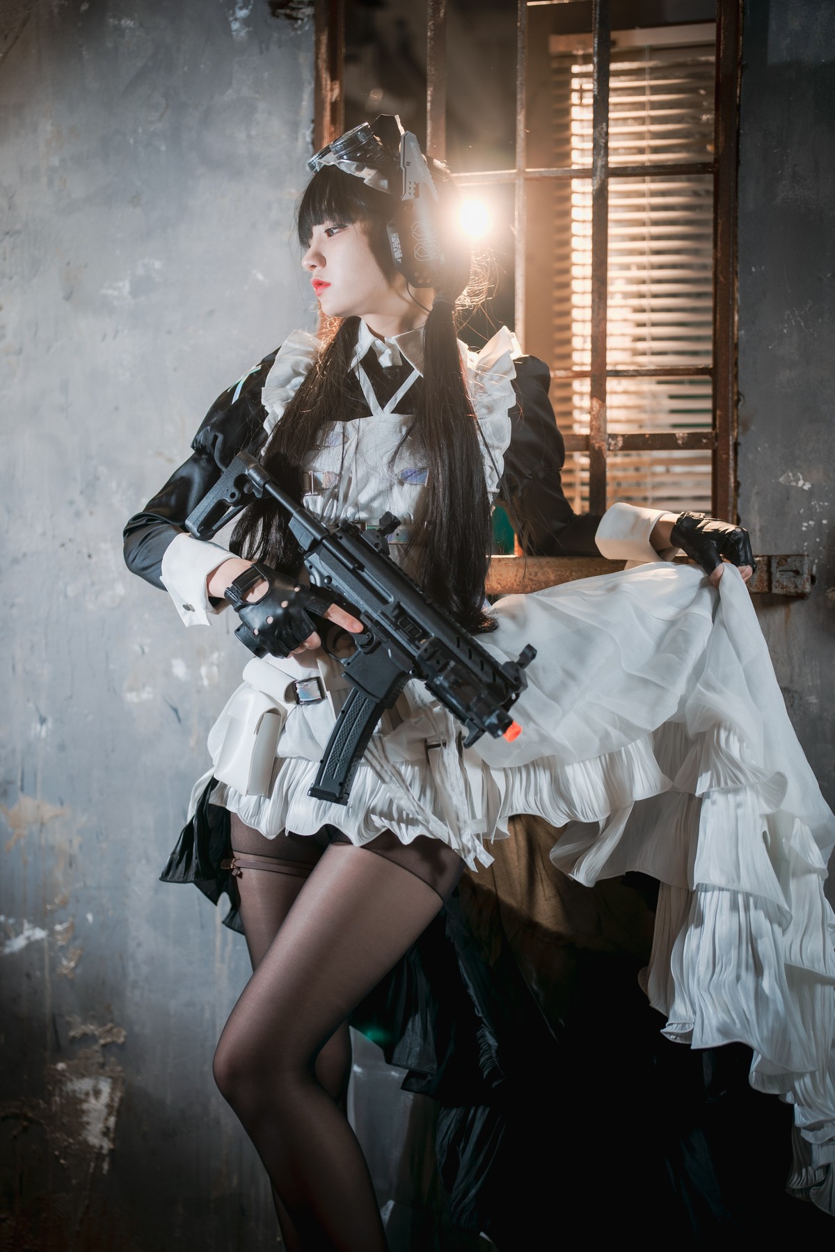 [DJAWA]No.160_模特Jenny_Combat Maid Mansion主题脱女仆装露三点式内衣诱惑写真121P_极品性感美女