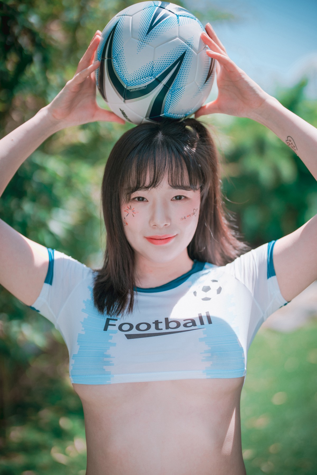 [DJAWA]No.163_模特PIA_Football Star主题性感薄透足球服饰半脱秀火辣身材诱惑写真96P_极品性感美女