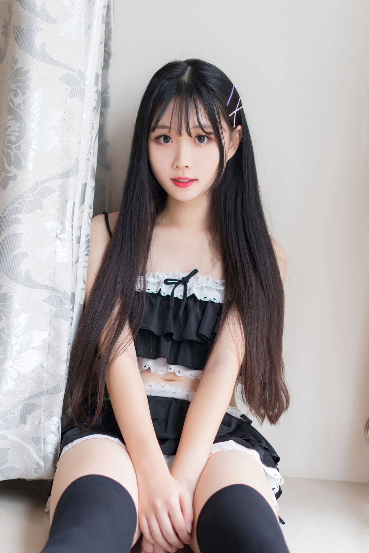 [风之领域] NO.114 长发黑丝少女 写真集