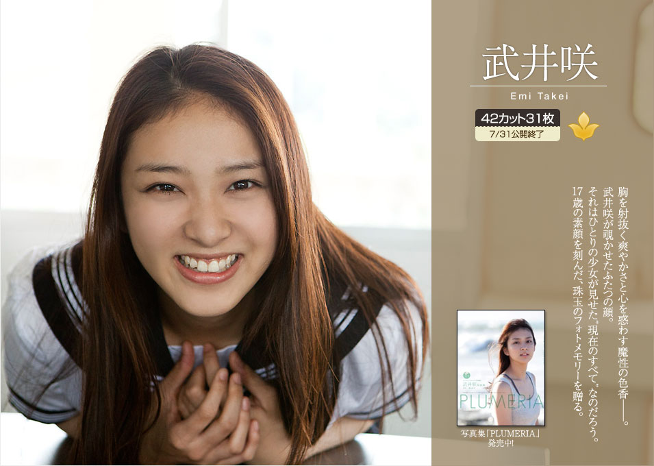 武井咲 Emi Takei 《Monument》 [Image.tv] 写真集