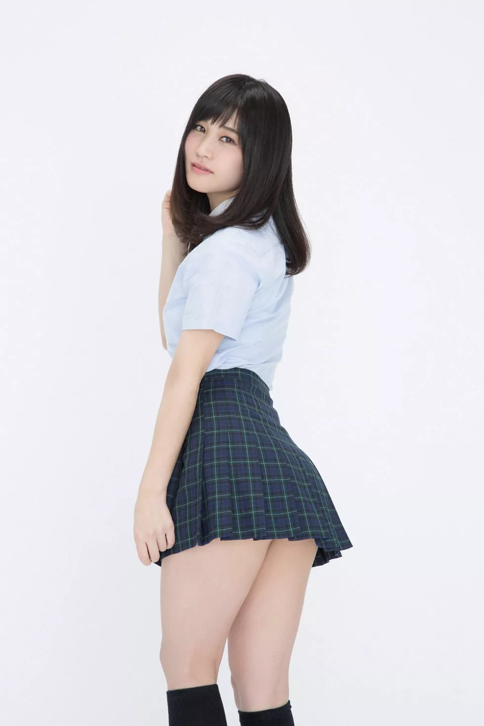 [YS Web]Vol.644_日本90后女优橘花凛纯美学生装写真49P_极品性感美女