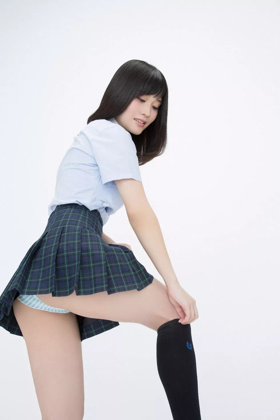 [YS Web]Vol.644_日本90后女优橘花凛纯美学生装写真49P_极品性感美女