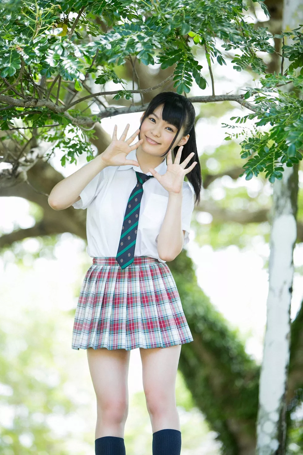 [YS Web]Vol.625_日本寫真偶像星名美津紀性感美胸内衣寫真100P_極品性感美女