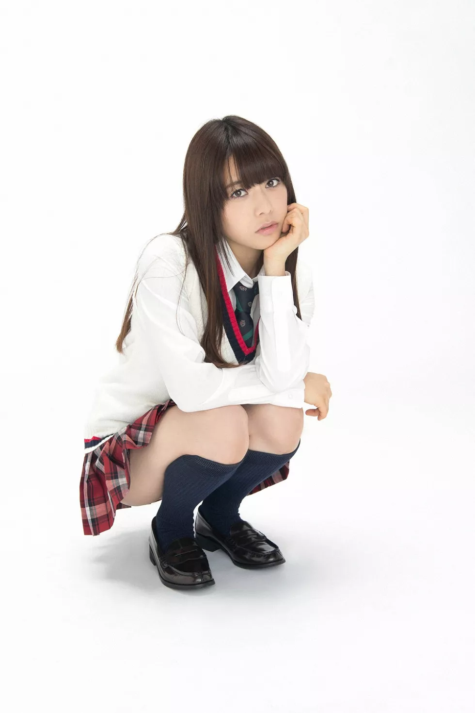 [YS Web]Vol.628_日本写真女优和泉美沙希性感学生装写真48P_极品性感美女