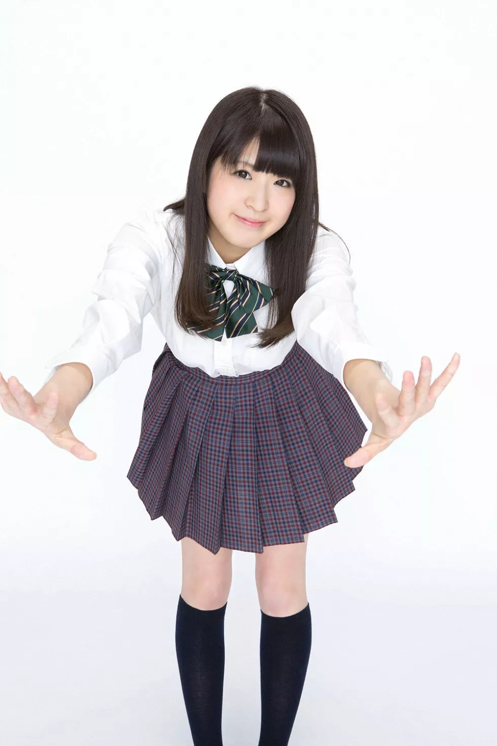 [YS Web]Vol.604_日本女優二ノ宮桃清爽學生裝寫真49P_極品性感美女