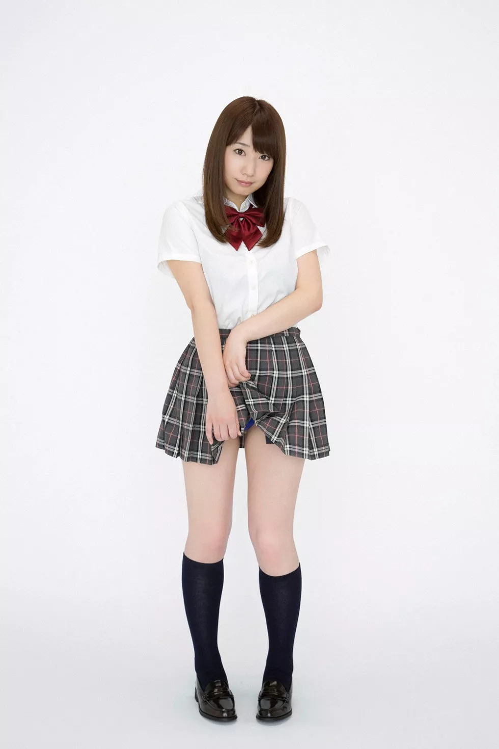 [YS Web]Vol.612_日本女优池田爱惠里清爽学生装写真50P_极品性感美女