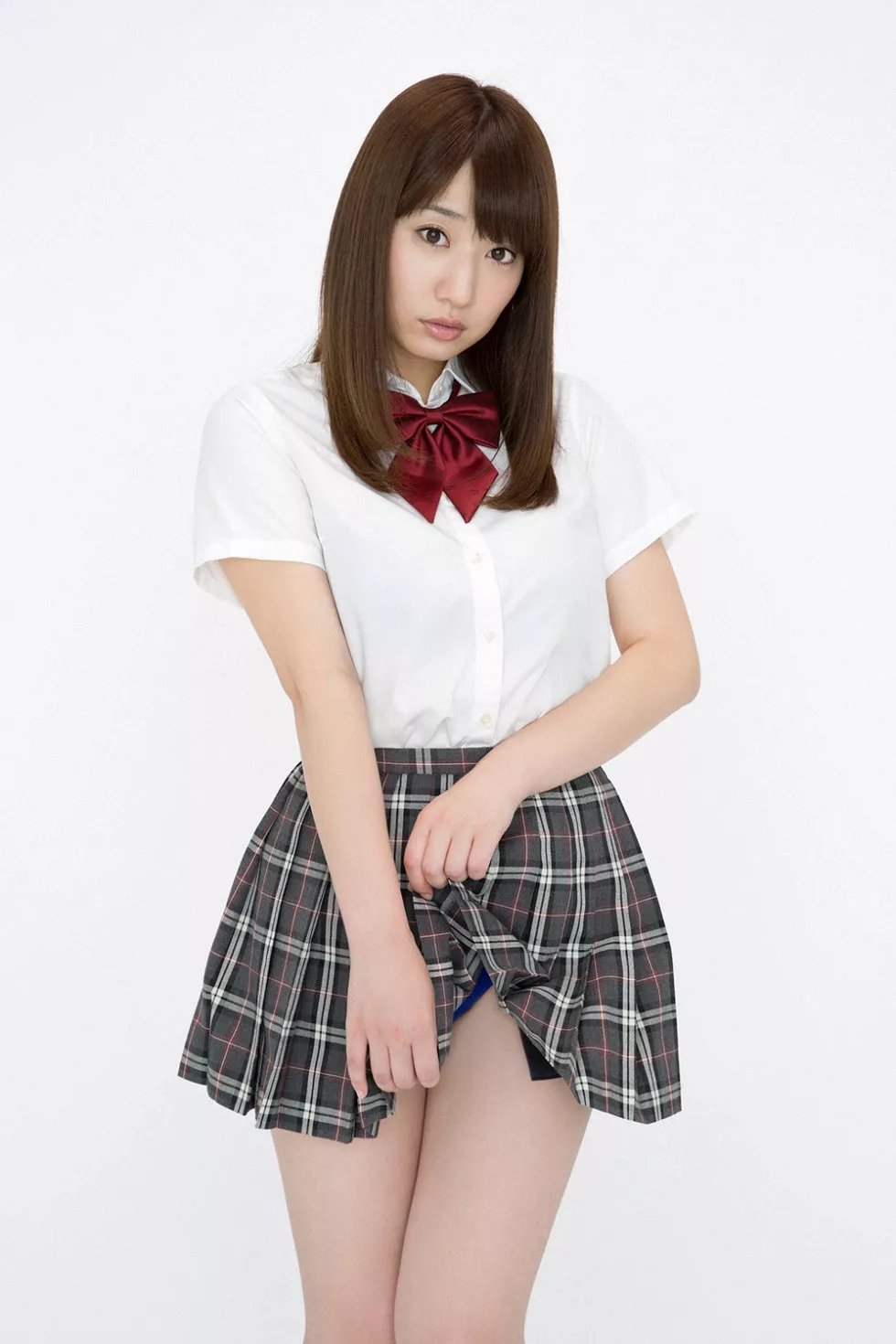 [YS Web]Vol.612_日本女优池田爱惠里清爽学生装写真50P_极品性感美女