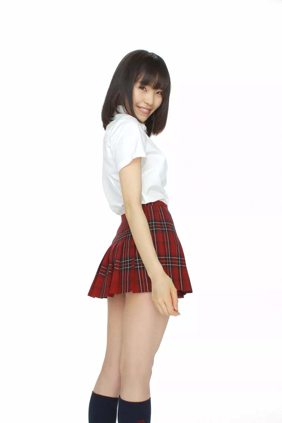 [YS Web]Vol.567_日本寫真美女清水美裏純美學生裝寫真47P_極品性感美女