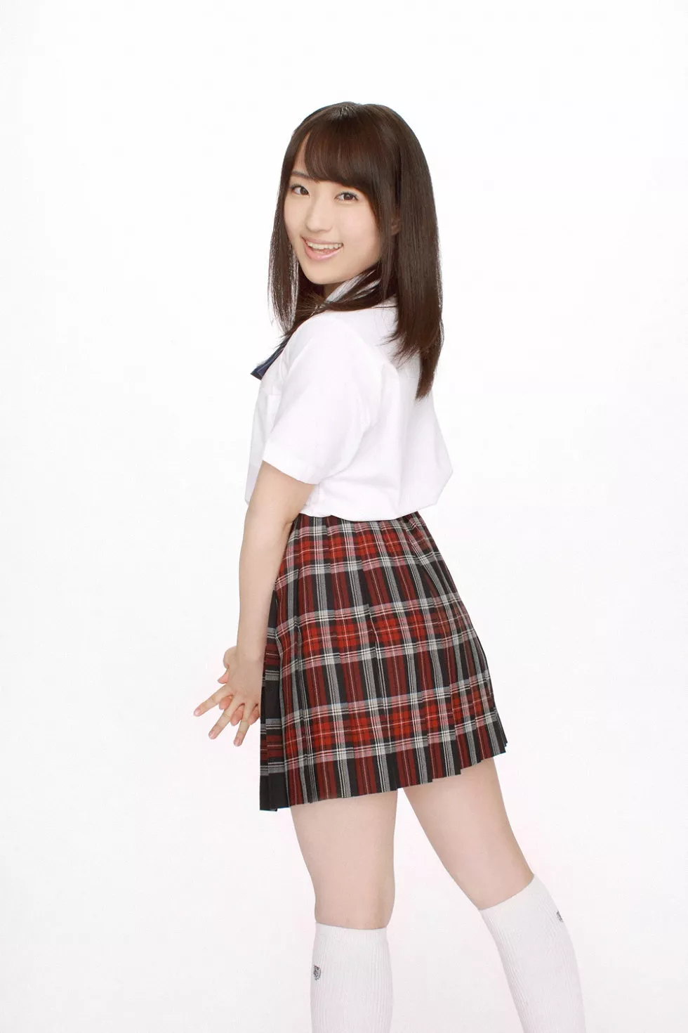 [YS Web]Vol.534_日本女优小岛麻由美黑发学妹写真49P_极品性感美女