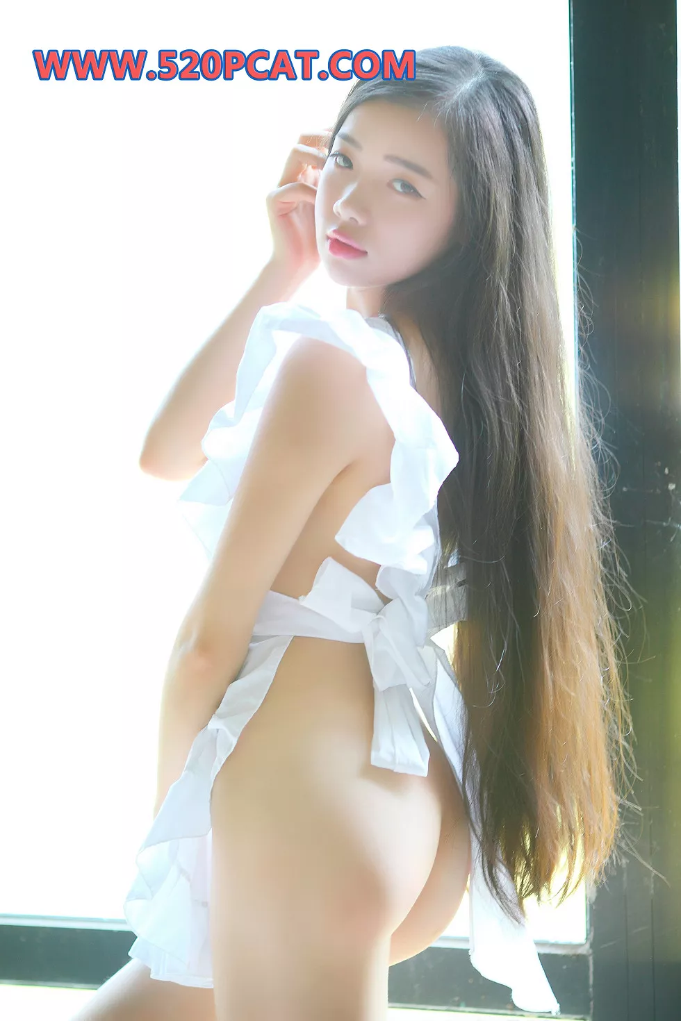 [PartyCat轟趴貓]No.095_女仆裝美女戶外真空大膽露出全裸下身露毛噴血誘惑寫真36P_極品性感美女